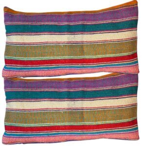 Multicolor Boho Pillow