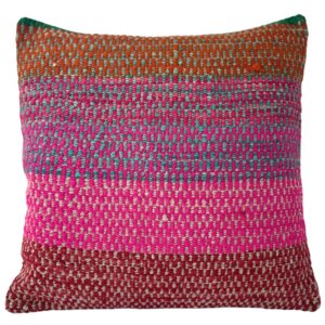 Marron, Pink Boho Pillow