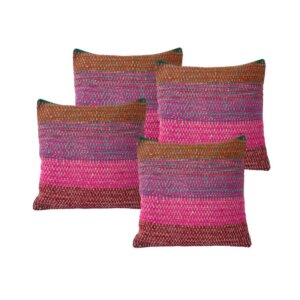 Marron, Pink Boho Pillow