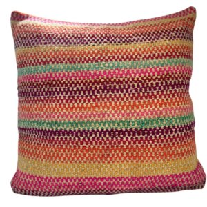 Rainbow Boho Pillow