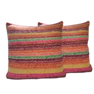 Rainbow Boho Pillow